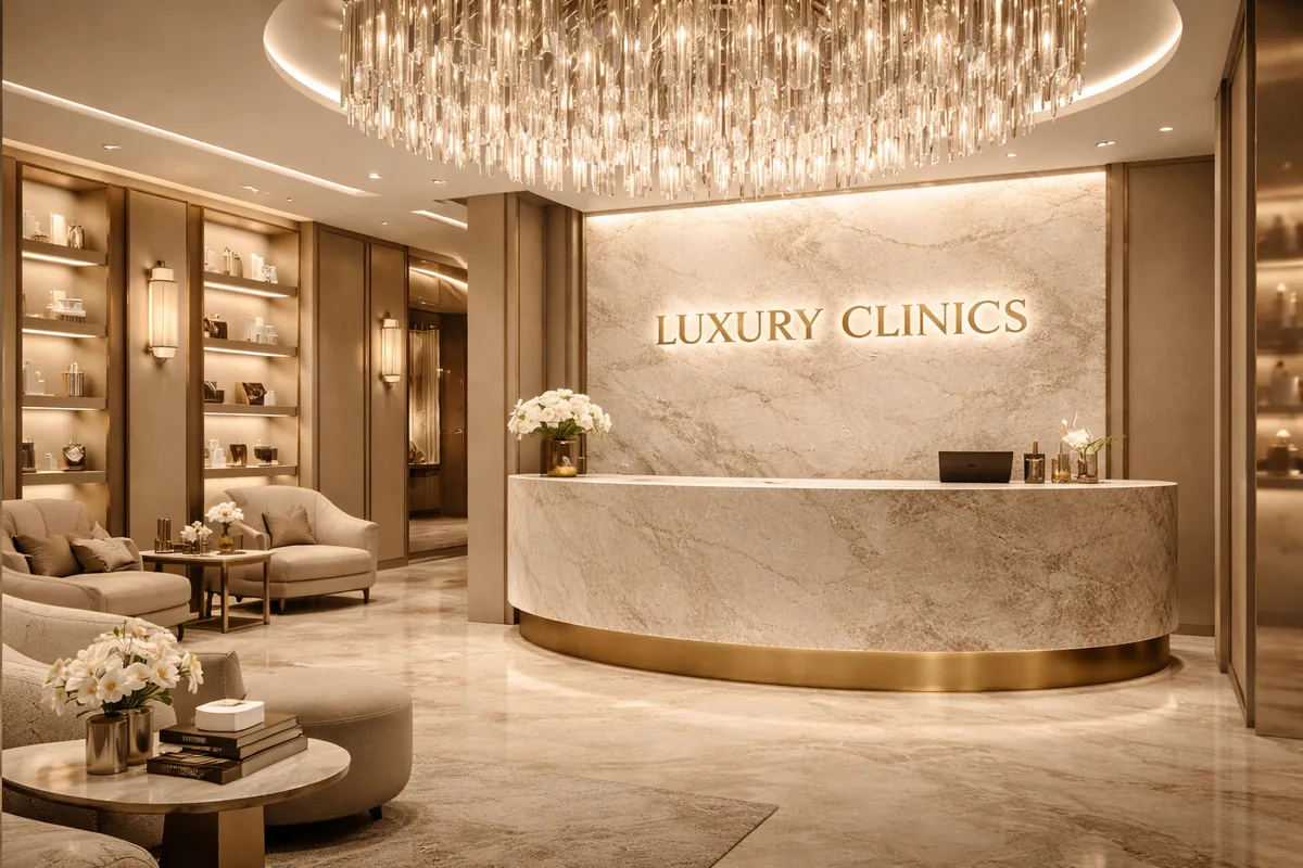 Recepción Luxury Clinics